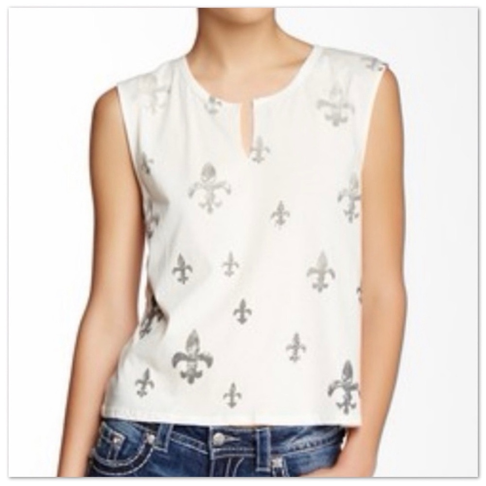 ⚜️ Miss Me • Dagger Print Sleeveless Top ⚜️